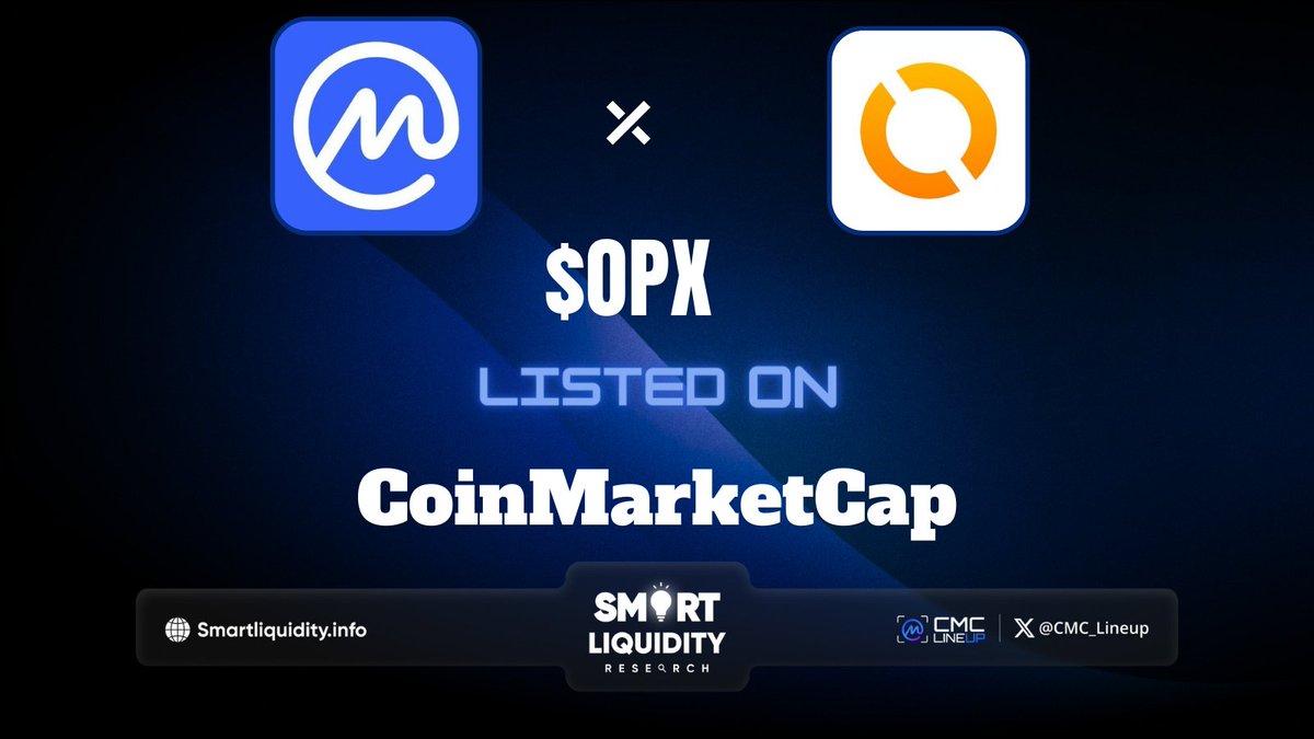 📣 #CoinMarketCap Promulgates  a  Fresh 
Listing!

☀️<a href="/Opxtoken/">OPEX (OPX) Token</a> is a stablecoin, a digital asset pegged to the Kyrgyz som (KGS), and is designed to facilitate payment transactions.

🌞 $OPX Empyreal merits:   
               
☀️Stable coin
☀️Pegged to the Kyrgyz SOM
☀️Facilitates