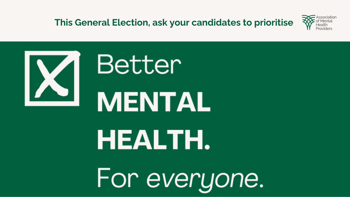 Association of Mental Health Providers tweet media