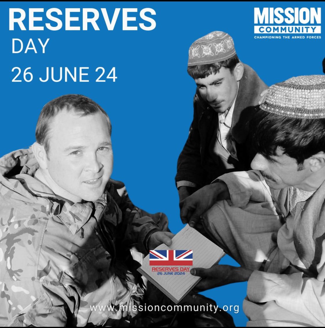 𝐈𝐓'𝐒 𝐑𝐄𝐒𝐄𝐑𝐕𝐄𝐒 𝐃𝐀𝐘!

We celebrate all Reservists and their supportive families including our very own Jonny!  He’s completed tours of NI and Afghanistan and was also the only Reservist in Team UK in last year's Invictus Games
#SaluteOurForces #Invictus #ReservesDay