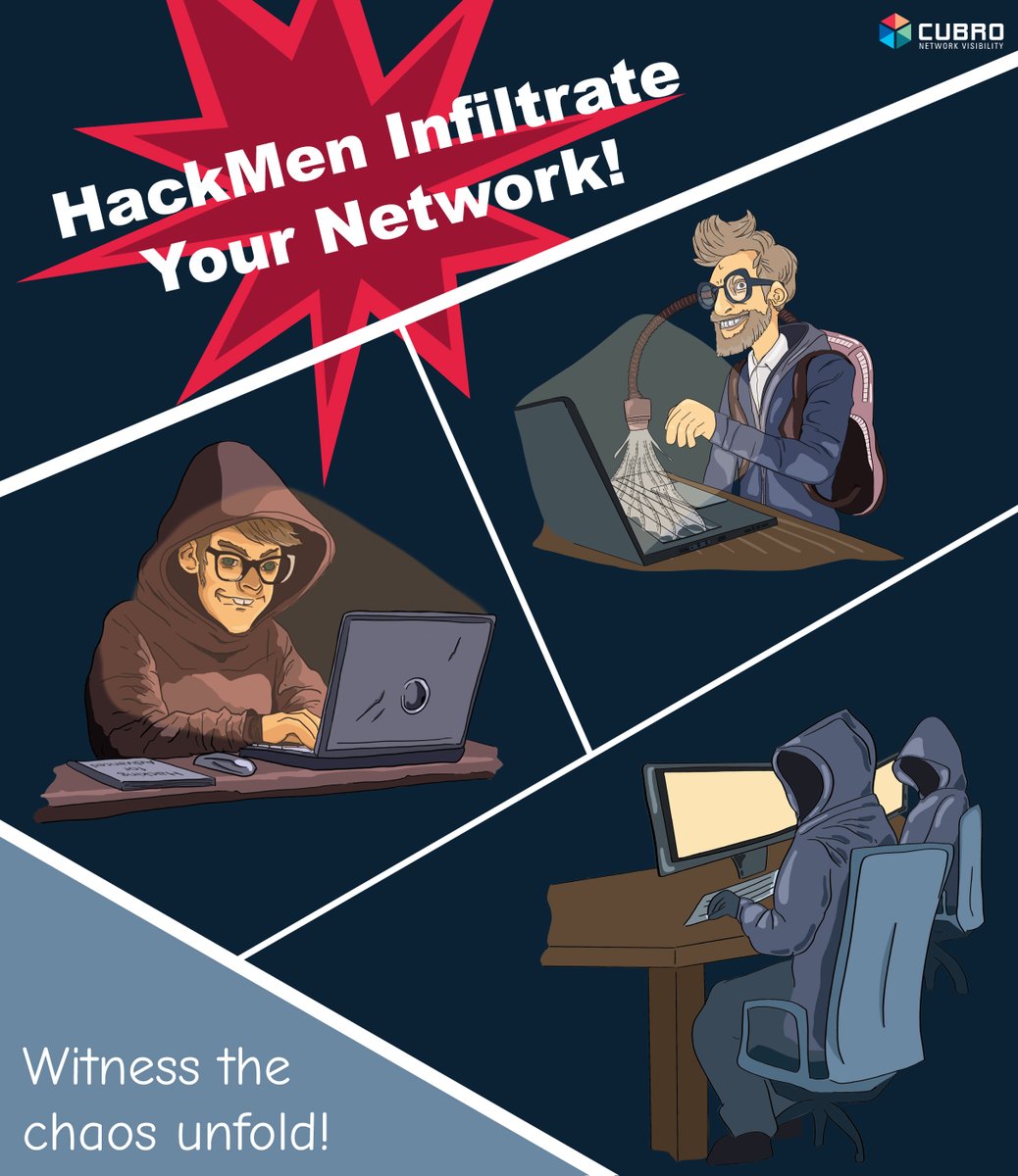 CubroNV's tweet image. ALERT: HackMen Infiltrate Your Network! ⚠️

The nefarious HackMen have breached your digital defences, wreaking havoc and stealing valuable data. Can your network withstand its attack?  cubro.com/en/wp-content/…
#networktap #stopthespan #cubro #enterprisesecurity