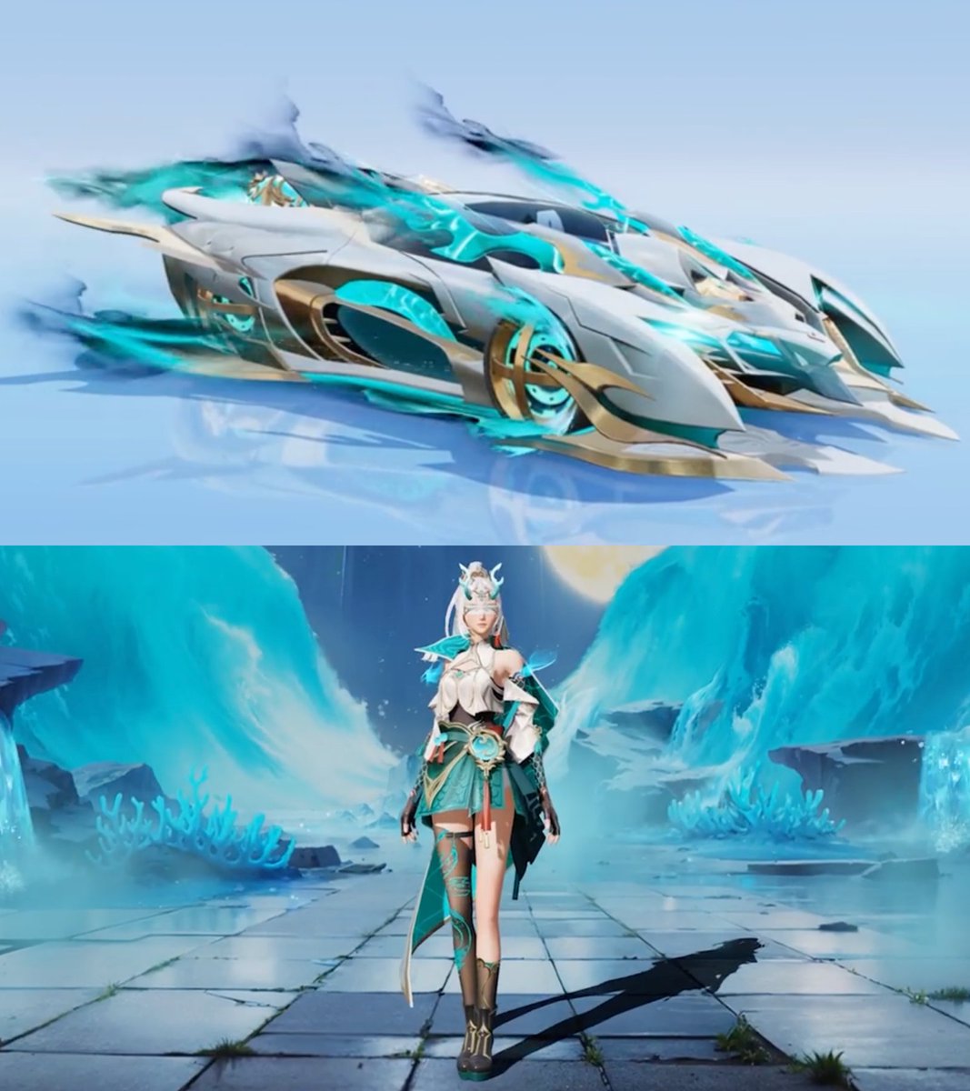 新スキン③】青雲の龍 シリーズ ・MCX、HK50 撃破エフェクト ・セダン