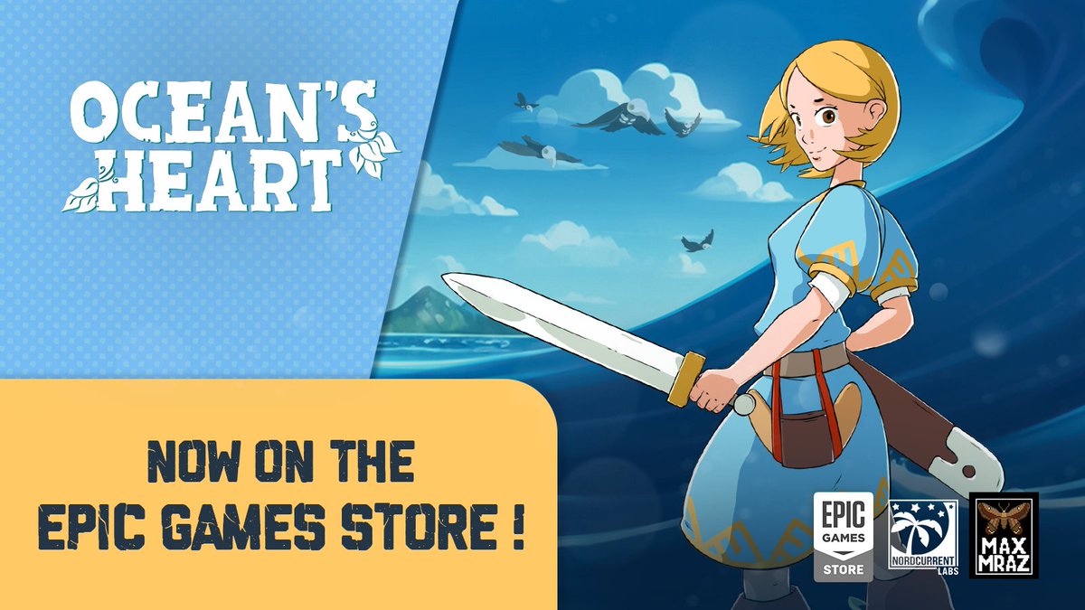 Ocean's Heart ๐ (@oceansheartgame) on Twitter photo Ahoy, adventure seekers!โต๏ธ Have you heard? #OceansHeart is making waves on #EpicGamesStore now too!๐๐คฉ๐ฎ Dive into an epic journey & explore a nostalgic pixelated world of Ocean's Heart today! ๐บ๏ธโจ
๐store.epicgames.com/en-US/p/oceansโฆ
#indiegames #zelda-like #pixelart #nostalgic #games Ahoy, adventure seekers!โต๏ธ Have you heard? #OceansHeart is making waves on #EpicGamesStore now too!๐๐คฉ๐ฎ Dive into an epic journey & explore a nostalgic pixelated world of Ocean's Heart today! ๐บ๏ธโจ
๐store.epicgames.com/en-US/p/oceansโฆ
#indiegames #zelda-like #pixelart #nostalgic #games