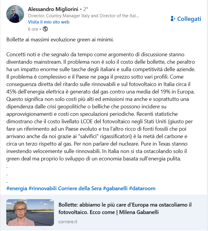 Leonardobecchet's tweet photo. Il masochismo italico...
preferiamo essere schiavi piuttosto che liberi
La classe media e i poveri pagano il conto
#rinnovabili https://t.co/TVQ7OO5G0s