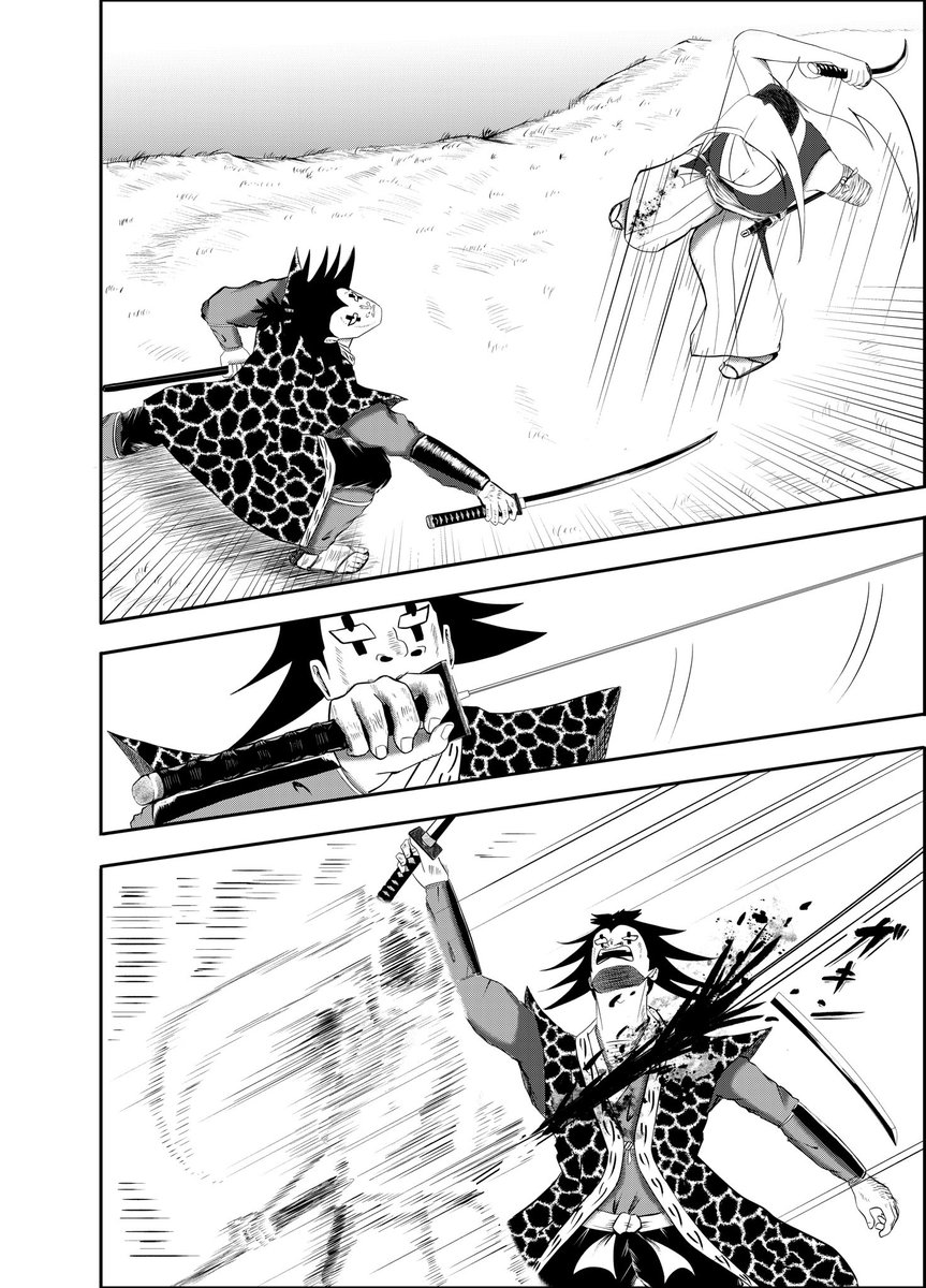 漫画『りりす』

正義を語り
民に刃を向けた者の
化けの皮は剥がれ
鬼が姿を現す!

悪鬼に立ち向かうりりす
その背中には『信念』の二文字が
民に示される!

漫画りりす無料公開🆓
https://t.co/7zk4qyfphW

#大坂の陣 #漫画が読めるハッシュタグ 