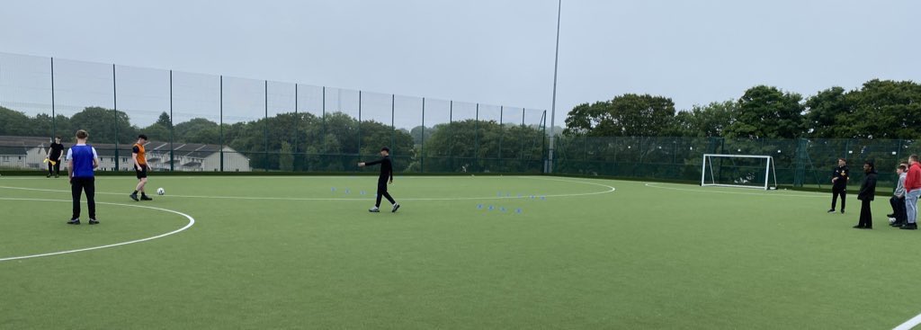 SQA Referees working on team work and decision making. Former pupil, Joel Kennedy,Category 1 Referee, delivers theory and practical session highlighting the importance of team work and decision making. Many thanks to Joel for sharing experiences and knowledge⚽️<a href="/AberdeenReferee/">Aberdeen & District Referee Association</a>