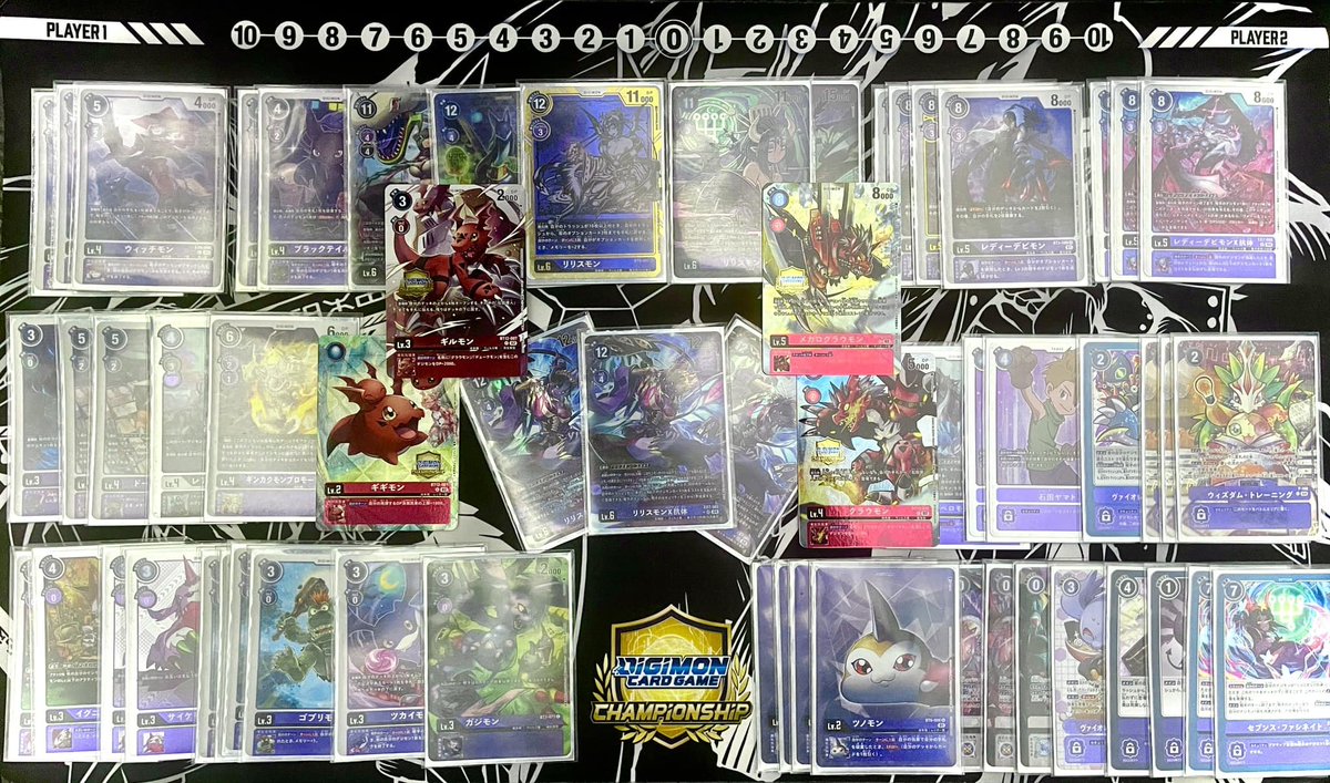 OverBootz's tweet image. DCG Championship 2024 Thailand Cycle 1 Grand Asia Open Regional Preliminary  
Location: The Mall Ngamwongwan  
Deck: Lilithmon X 
R1 : Cendrill✅
R2 : Duke✅
R3 : FenrilLooga✅
R4 : Duke✅
R5 : Blue Flare ❌
R6 : AncientGaruru✅
R7 : Dog Loop✅
Result:Runner-Up
#デジカ