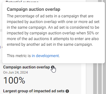 Did you know that Campaign Auction Overlap is a thing?

Well, if you did not, <a href="/Meta/">Meta</a> released a "new module" called "Campaign Auction Overlap insights" that helps media buyers identify and understand what percentage of ad sets in a campaign are overlapping with each other and