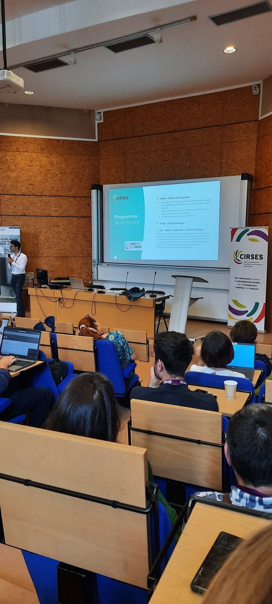 Youssef ETTAÏ (@yettai) on Twitter photo #seminaireCIRSES ouverture par @gbelhenniche dans les locaux de l'université <a href="/univrouen/">Université de Rouen Normandie</a>. Enjeux RSE et transition écologique sont au coeur des échanges. Partage d'expérience et mise en réseau.
Bravo pour l'organisation @AssoCirses <a href="/FabienThoumire/">Thoumire Fabien</a> #seminaireCIRSES ouverture par @gbelhenniche dans les locaux de l'université <a href="/univrouen/">Université de Rouen Normandie</a>. Enjeux RSE et transition écologique sont au coeur des échanges. Partage d'expérience et mise en réseau.
Bravo pour l'organisation @AssoCirses <a href="/FabienThoumire/">Thoumire Fabien</a>
