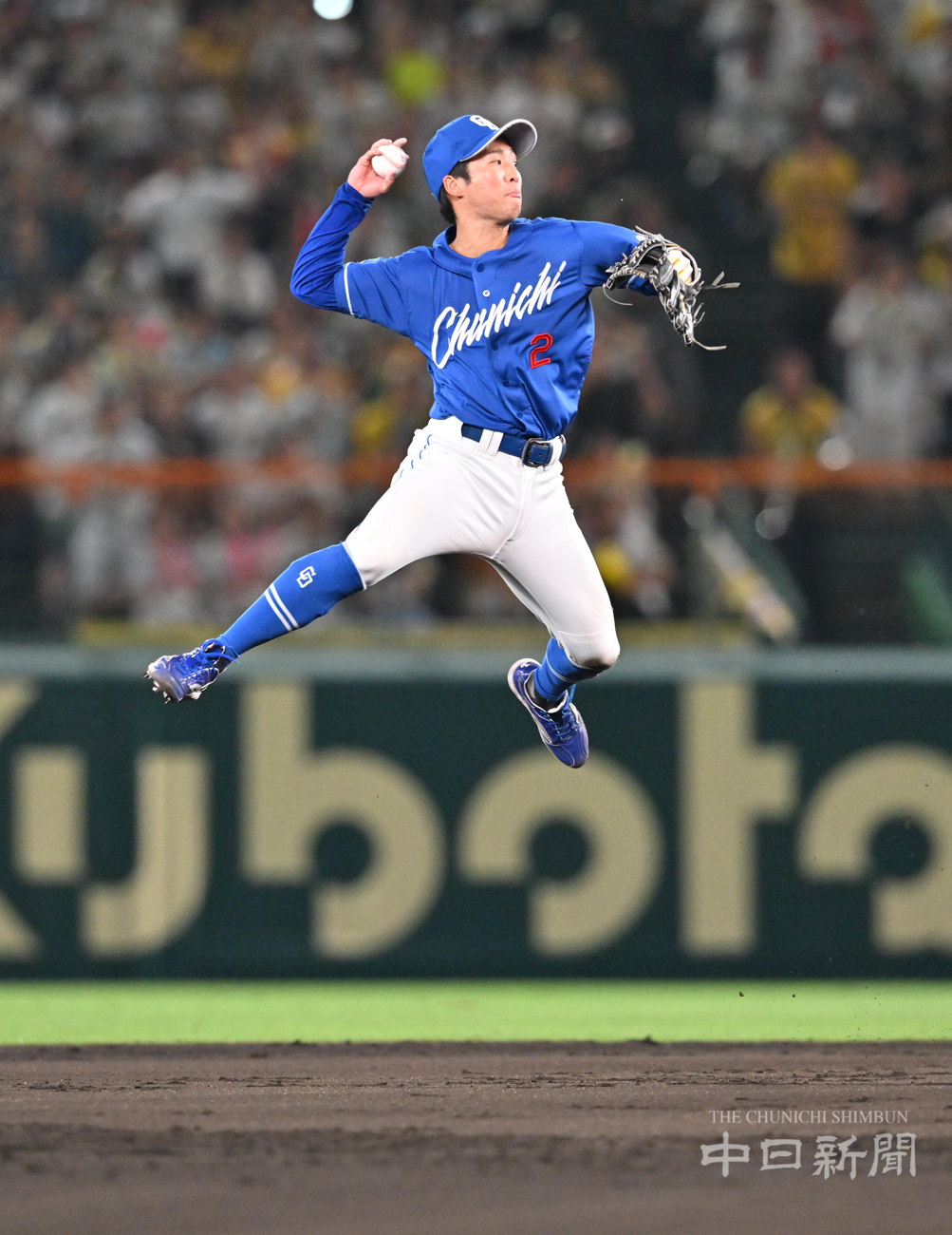 じゅん / 利用可能なドラゴンズ写真 | 打撃練習中 笑顔の田中