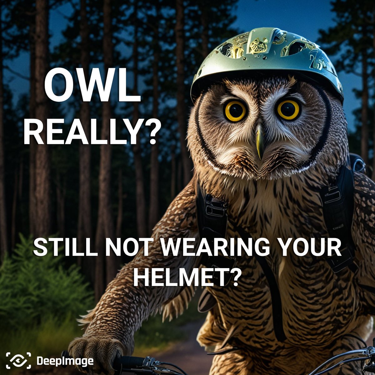 Deepimageai1's tweet photo. Free materials promoting safety while riding a bike. Feel free to use it and share, to get the message across.
#wearahelmet https://t.co/OtKcLgskbE