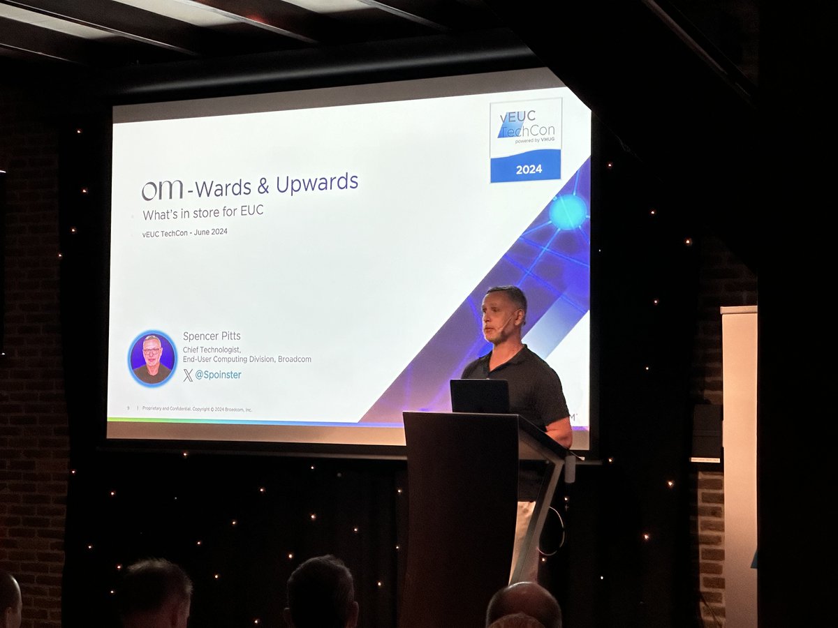 EUC TechCon (@euctechcon) on Twitter photo We gaan direct door met de tweede sessie van de dag, met dank aan <a href="/Spoinster/">Spencer Pitts</a>. Na de inzichten over de toekomst van Omnissa, is het tijd om te ontdekken wat dit betekent voor onze favoriete producten zoals Workspace ONE en Horizon . We heten tenslotte niet voor niets #vEUCTechCon! We gaan direct door met de tweede sessie van de dag, met dank aan <a href="/Spoinster/">Spencer Pitts</a>. Na de inzichten over de toekomst van Omnissa, is het tijd om te ontdekken wat dit betekent voor onze favoriete producten zoals Workspace ONE en Horizon . We heten tenslotte niet voor niets #vEUCTechCon!