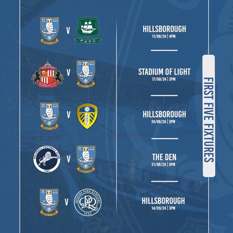 Our opening 5⃣ <a href="/SkyBetChamp/">Sky Bet Championship</a> games 🦉

#swfc