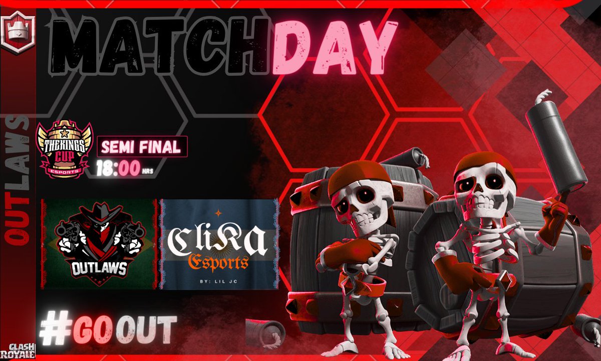 🏆<a href="/TheKingsCupCR/">TheKingsCup</a>
🆚<a href="/ClikaCR/">Clika</a>
🎯Semi-Final
⏰🇧🇷18:00
🎨<a href="/Steike_CR/">Steike™</a>

Dia de clássico 🇧🇷x🇦🇷
Chegou o dia dos cowboys superarem mais 1 Grande Desafio, dessa vez vale vaga na Final.
Pra Cima Foras-Da-Lei!