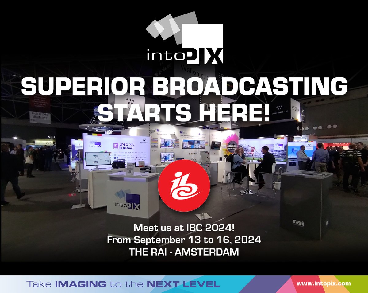 See you soon at <a href="/IBCShow/">IBC</a>! In the meantime, don't hesitate to contact us if you'd like to discover how our technologies can help you achieve the pinnacle of visual excellence!

Get more info about our new TITANIUM Dev Kits &amp; Software Apps? 
Book a meeting: zurl.co/j73C