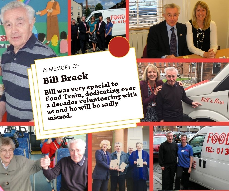 We would like to express our sincere condolences to Bill Brack’s family and friends in this time of loss. Bill was very special to Food Train, dedicating over 2 decades volunteering with us and he will be sadly missed. ❤️