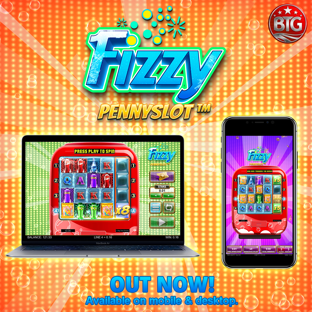 _BIGTIME_GAMING's tweet photo. Quench your thirst for fun with Fizzy Pennyslot™! Out now! #bigtimegaming #fizzypennyslot #pennyslot https://t.co/tIEz0PTe0m