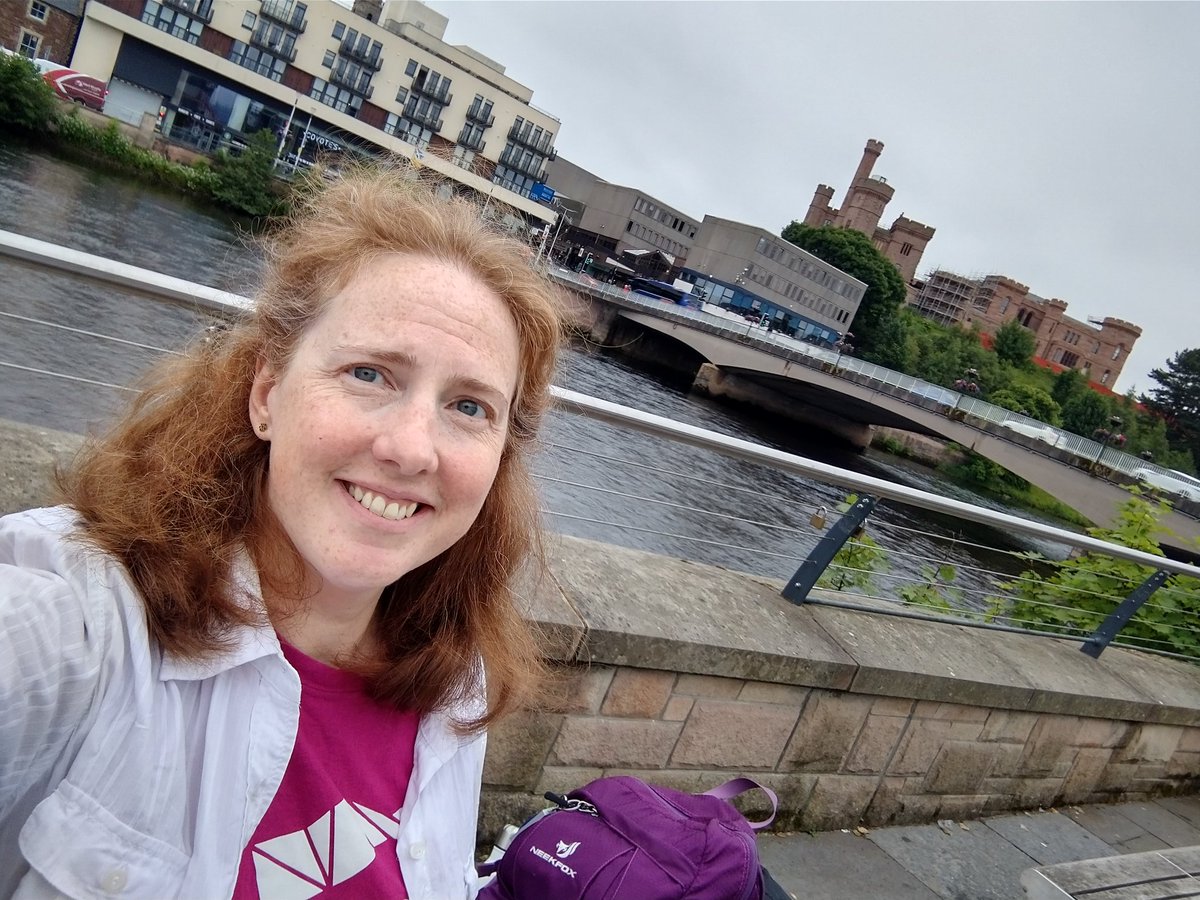 Visiting one of my newest and northernmost reps today, and very much enjoying the fresher weather!