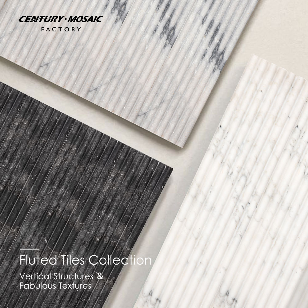 centurymosaic's tweet image. Checking out how magic the combination of classic color marbles and the fluted surface is！

Fluted tiles are very versatile, for they can be utilized in various styles and spaces.

#Centurymosaic #flutedpanel #marblewholesale #interiordesign #DesignTrends