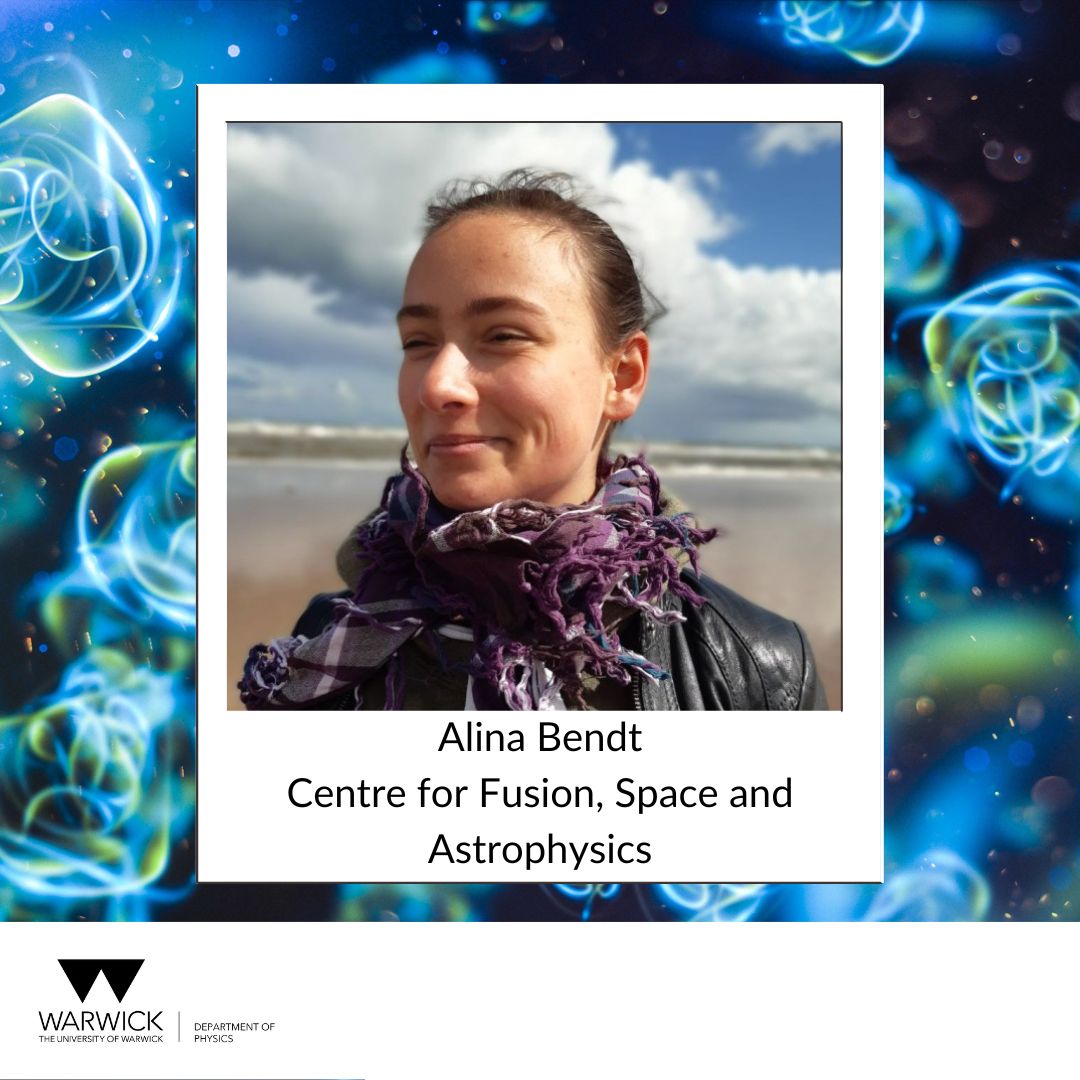 Warwick Physics (@warwickphysics) on Twitter photo Congratulations to Alina Bendt for winning the Postgraduates who teach category at the Warwick Awards for Teaching Excellence🥳
Alina's a 3rd year student in <a href="/WarwickCFSA/">Centre for Fusion, Space and Astrophysics, Warwick</a> studying Solar Wind Turbulence from In-Situ Observations with Solar Orbiter👉tinyurl.com/dpxv7n9u Congratulations to Alina Bendt for winning the Postgraduates who teach category at the Warwick Awards for Teaching Excellence🥳
Alina's a 3rd year student in <a href="/WarwickCFSA/">Centre for Fusion, Space and Astrophysics, Warwick</a> studying Solar Wind Turbulence from In-Situ Observations with Solar Orbiter👉tinyurl.com/dpxv7n9u