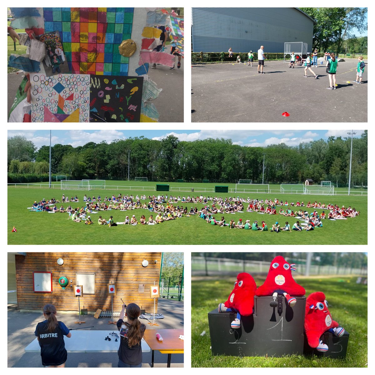 L'usep était hier à <a href="/VilledEvron/">Ville d'Evron</a> afin d' organiser un pentathlon moderne pour 300 élèves issus des écoles du secteur. Cette rencontre étant l'aboutissement des enseignements proposés en EPS tout au long de l'année 🚴🤺🏊🏼‍♀️🏃🏼‍♀️🎯.
<a href="/DSDEN53/">DSDEN de la Mayenne</a> <a href="/lamayenne/">La Mayenne, le Département</a> <a href="/CDOS53/">CDOS 53</a> <a href="/usepnationale/">USEP nationale</a> <a href="/Paris2024/">Paris 2024</a>