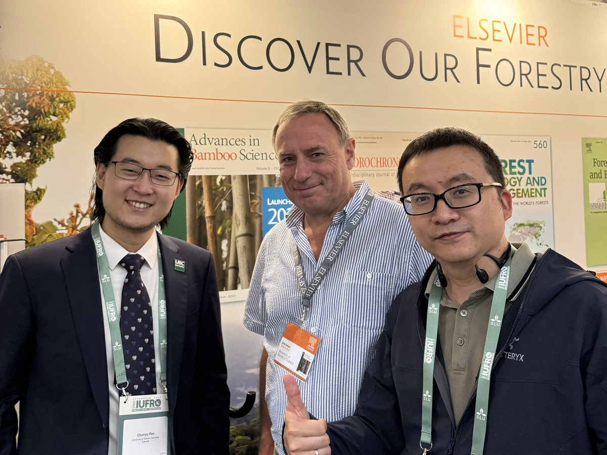 Meeting with my academic grandpa <a href="/DrJohnInnes/">John Innes</a> at #IUFRO2024