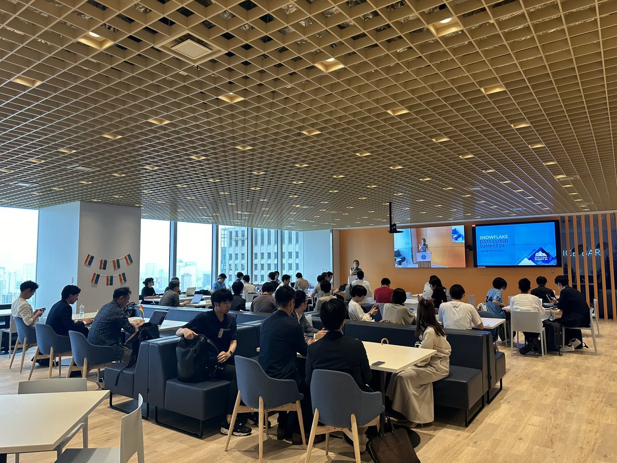 SnowflakeDB_jp's tweet image. みんな真剣〜 #DataCloudSummit #SnowflakeSummit