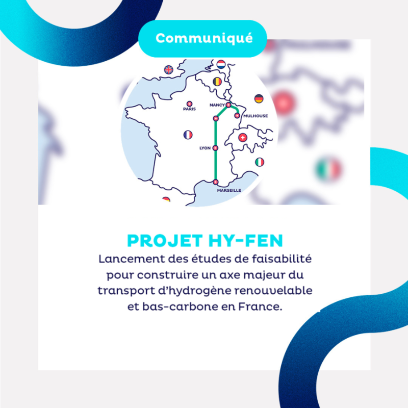natrangroupe's tweet photo. Lancement des études de faisabilité pour #HYFEN, la future infrastructure de transport d'hydrogène qui a pour ambition de relier plusieurs bassins industriels de consommation et des sites de stockages d’hydrogène en France. 

Plus d'infos 👇