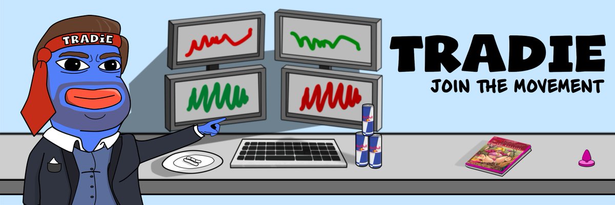 If you guys haven't seen $tradie, it's worth a look.
IMHO massively undervalued @ 180k atm.
1. Cleanest website of a token on base tradie.rocks
2. AI utilities such a chatbot and meme generator after 5 days
ai.tradie.rocks
3. 1000 user TG &amp; Active team