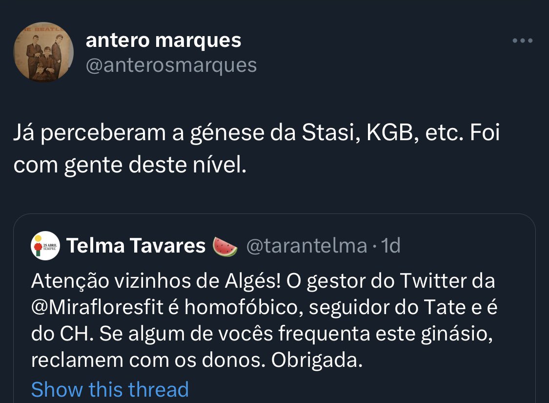 Telma, já rosalou. 🪑🍉 tweet media