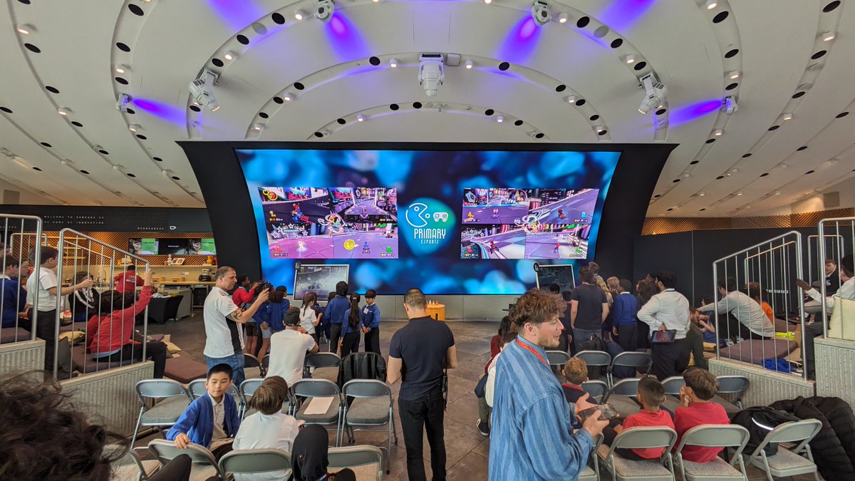Celebrating opportunities in E Sports.
Thanks <a href="/LGfL/">LGfL♥️</a> attended our #PrimaryESports event &amp; added to curated Ed Tech Hubs - tinyurl.com/4xzchttk
Thinking about E Sports? How can you run an event? What skills do pupils learn? Look no further than <a href="/bobusher/">Bob Usher</a>  page on the EdTech Hubs