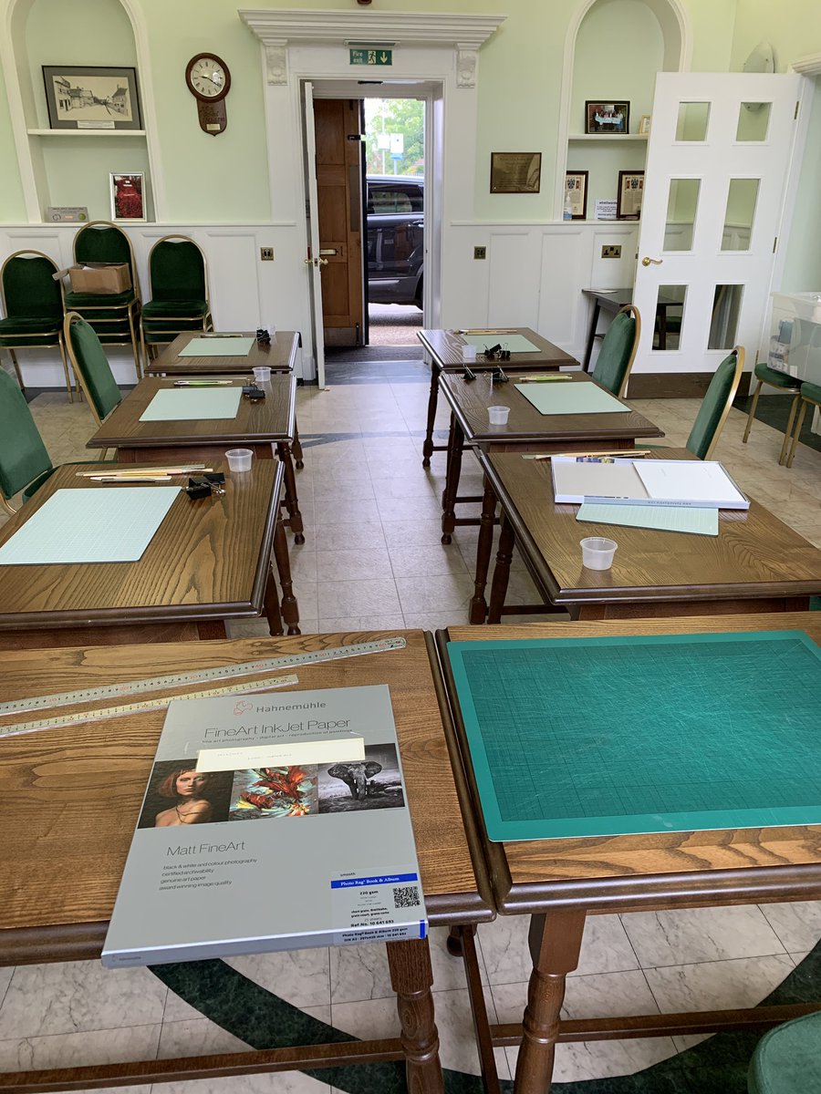 Makingaphotobk's tweet photo. Set up and ready to go for today’s workshop. Should be a good one! @PaulGotts @westspam https://t.co/kvNDgmOFdM