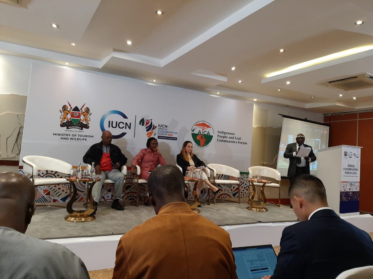 Africa's #IPLCs, thru #AICA/Pan-African IPLC Alliance, made a strong showing at this year's IUCN Africa Conservation Forum to contribute to finding African solutions for nature and people. Blending science and African wisdom is critical to meeting biodiversity and climate goals.