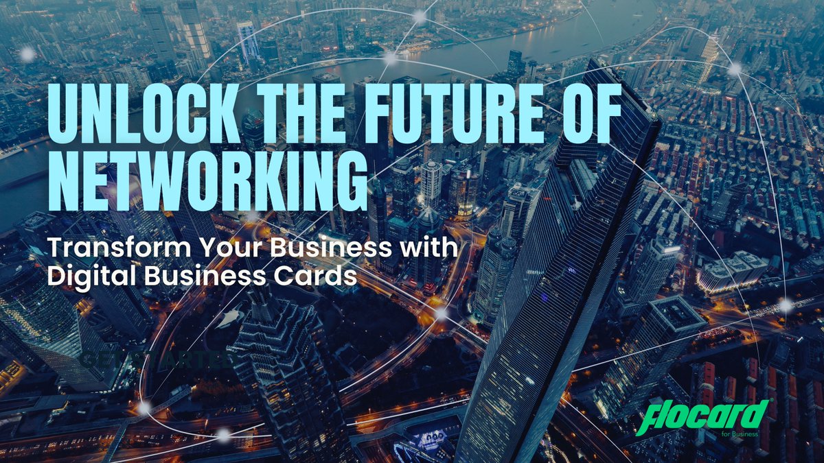 flo_card's tweet photo. Transform your networking game with FloCard! Discover the future of business connections through digital business cards. Learn more about the benefits and innovations in our latest blog. #Networking #DigitalBusinessCards #Sustainability #FloCard
https://t.co/fssRYNvZWv https://t.co/o9gQPwOapY