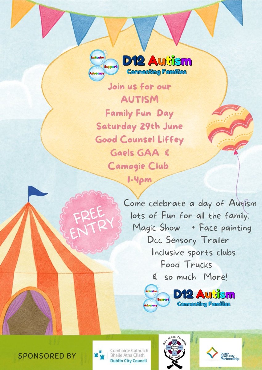 D.12 campaign 4 Autism Inclusion (@d12asdparentsu1) on Twitter photo Final countdown
We hope to see you all saturday 😊
<a href="/JoanCollinsTD/">Joan Collins Community Activist</a> <a href="/aosnodaigh/">Aengus O Snodaigh TD</a> <a href="/Costellop/">Patrick Costello TD</a> <a href="/cardagh/">Catherine Ardagh TD</a> <a href="/bridsmithTD/">Brid Smith</a> <a href="/SeeryKearney/">Mary Seery-Kearney</a> <a href="/DaithiDoolan/">Cllr. Daithí Doolan</a> <a href="/HazelPBP/">Cllr Hazel De Nortúin</a> <a href="/PatDunneI4C/">Pat Dunne</a> <a href="/carolynmoore_ie/">Councillor Carolyn Moore</a> <a href="/ray_cun/">Ray Cunningham</a> <a href="/campaign4carrig/">Deputy Micheál Carrigy</a> <a href="/SimonHarrisTD/">Simon Harris TD</a> <a href="/AsIAmIreland/">AsIAm</a> <a href="/HolySpiritJPS/">Holy Spirit Junior Primary School</a> <a href="/IosagainD12/">ScoilÍosagáinD12</a> Final countdown
We hope to see you all saturday 😊
<a href="/JoanCollinsTD/">Joan Collins Community Activist</a> <a href="/aosnodaigh/">Aengus O Snodaigh TD</a> <a href="/Costellop/">Patrick Costello TD</a> <a href="/cardagh/">Catherine Ardagh TD</a> <a href="/bridsmithTD/">Brid Smith</a> <a href="/SeeryKearney/">Mary Seery-Kearney</a> <a href="/DaithiDoolan/">Cllr. Daithí Doolan</a> <a href="/HazelPBP/">Cllr Hazel De Nortúin</a> <a href="/PatDunneI4C/">Pat Dunne</a> <a href="/carolynmoore_ie/">Councillor Carolyn Moore</a> <a href="/ray_cun/">Ray Cunningham</a> <a href="/campaign4carrig/">Deputy Micheál Carrigy</a> <a href="/SimonHarrisTD/">Simon Harris TD</a> <a href="/AsIAmIreland/">AsIAm</a> <a href="/HolySpiritJPS/">Holy Spirit Junior Primary School</a> <a href="/IosagainD12/">ScoilÍosagáinD12</a>