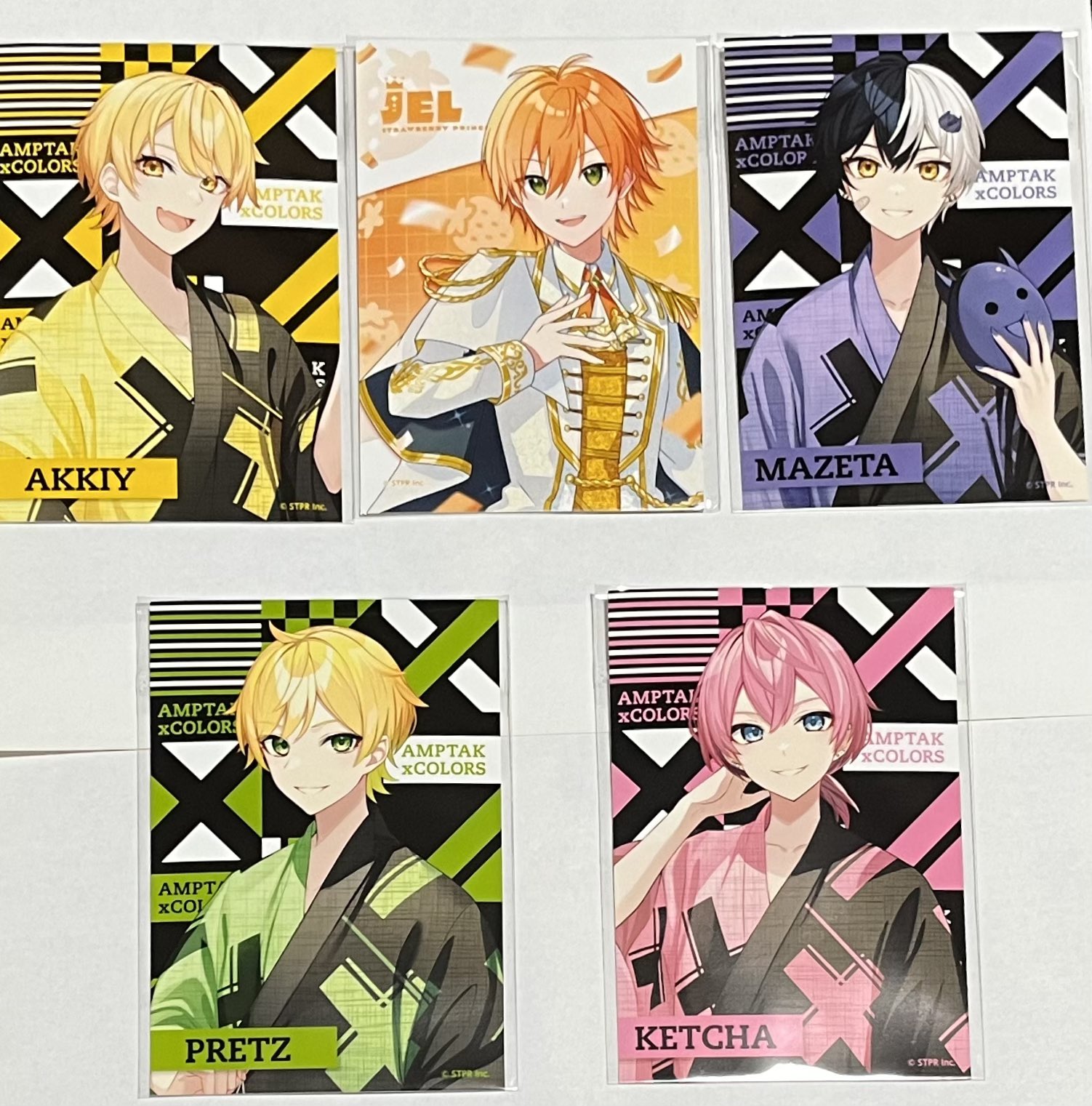 AMPTAK まぜ太 ブロマイド 6枚セット AMPTAK まぜ太 ブロマイド