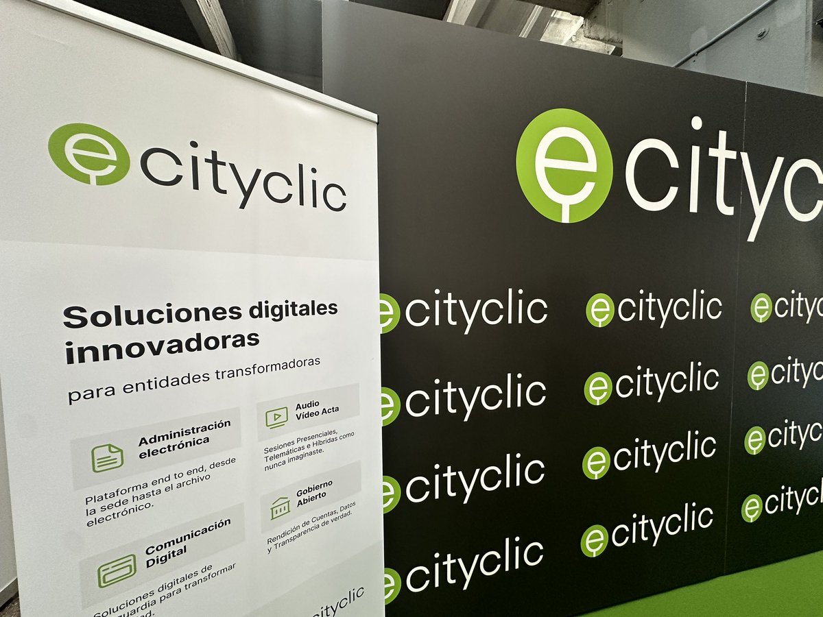 ecityclic's tweet photo. ✨ ¡Día 2 del @congresoCNIS! Ven a visitarnos 🙌🏻

#CNIS2024 https://t.co/bYfMpiZJ1V