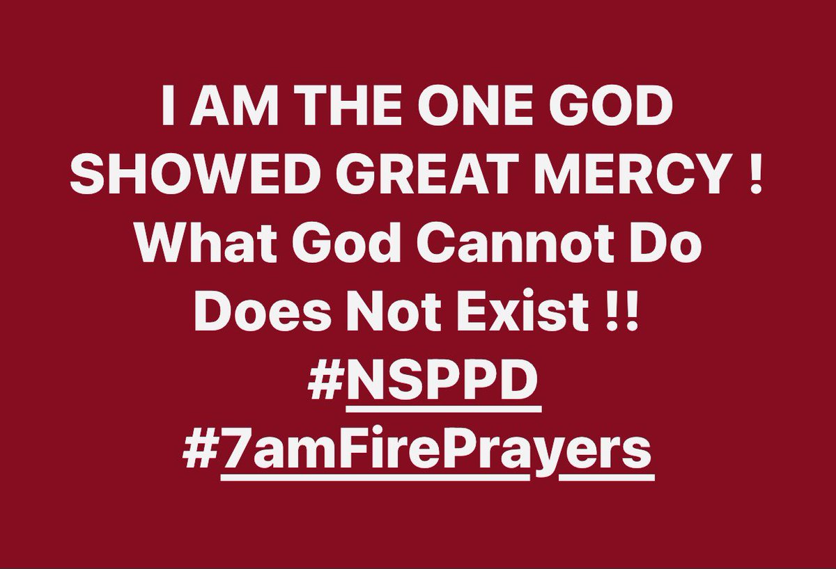 Annabel97364687's tweet image. EL-ROI has showed us great mercy 💃💃💃🙏🙏🙏🙏
#streamsofjoy 
#nsppd 
#7amFirePrayers 
#whatgodcannotdodoesnotexist 
#welovepastorjerry