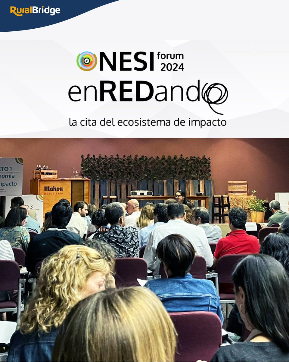 RuralBridge_ES's tweet photo. ¡Nuevo en nuestro blog! 🌍💡 Descubre nuestra experiencia en #NESIforum2024, impulsando una economía sostenible. Participamos en el Reto 4: Descentralización Económica y Conexión Urbano-Rural. 📈 https://t.co/8c25mVuLRo

#RuralBridge #Sostenibilidad #InnovaciónSocial https://t.co/O20aNtG5Pw