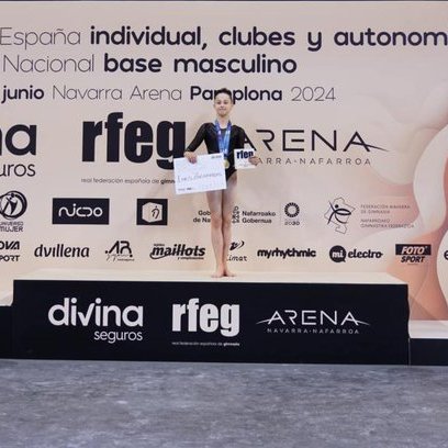 🤸‍♀️| El <a href="/cgterrassa/">Club Gimnàstic Terrassa</a> participa al Campionat d’Espanya Individual de gimnàstica artística femenina i masculina a Pamplona.
🥉Victoria Valeros en la classificació general individual
🥈 en terra i 🥉 en assimètriques i barra
🥉Claudia Boada en assimètriques i terra
