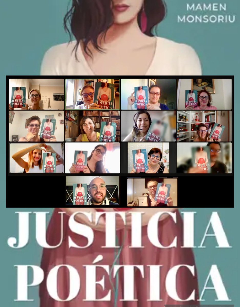 LOCURADELIBROS's tweet photo. ♥️¡YA PODÉIS VER! El encuentro que tuvimos @ClubDeLecturaLL con Mamen Monsoriu ‘JUSTICIA POÉTICA’
@editorialespasa
Un libro increíble, maravilloso, escrito con una sensibilidad y delicadeza desbordante.
#LocuraDeLibros
#ClubDeLecturaLL
👇👇
https://t.co/1yqmWmQKkR https://t.co/weGxsvGVDW