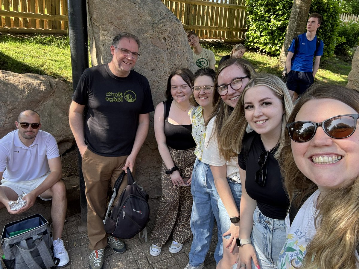 All arrived safely in Alton Towers and queuing has begun! The new Nemesis awaits!