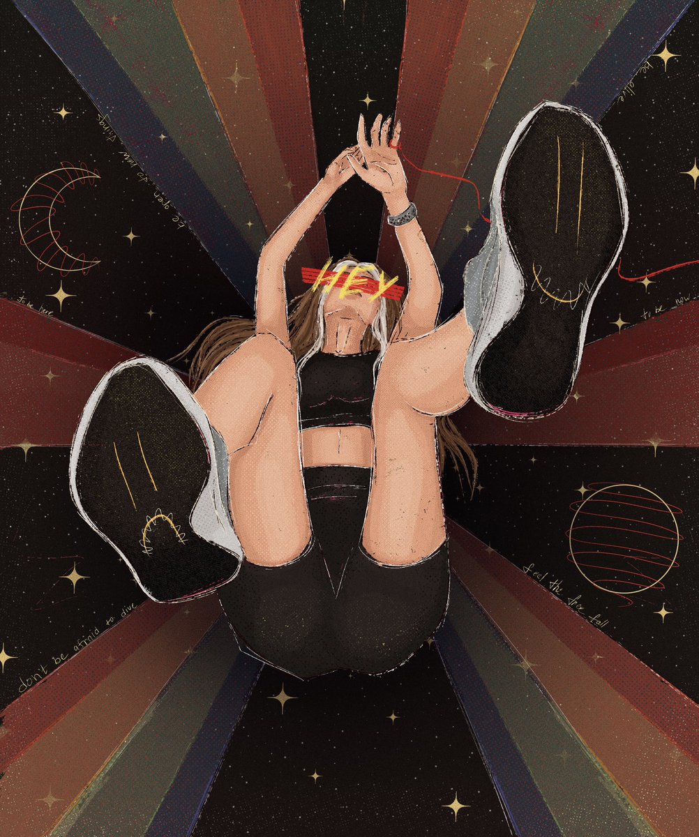 Good morning, world 🌌

Let’s do it without extra letters, a nice calm wednesday for you 🫶🏼
•••

«Free fall»
•1/1 art
•100 xtz

objkt.com/tokens/KT1AM5L…