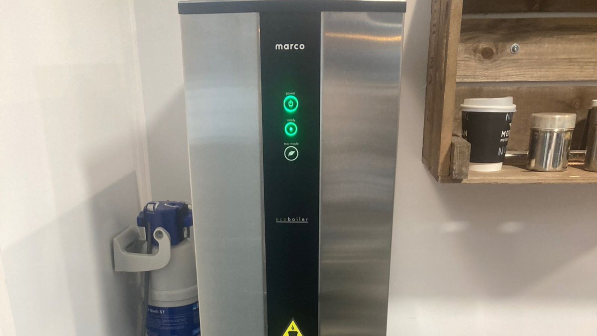 coinadrink's tweet image. Excited to share that we installed this huge 20-litre Marco Eco Boiler for one our existing clients yesterday, in their main staff canteen area! 💧

#WaterBoilers #Marco #RefreshmentSolutions #StaffCanteen #Worcestershire #FM 

loom.ly/lRdwbok

@MarcoBevSystems