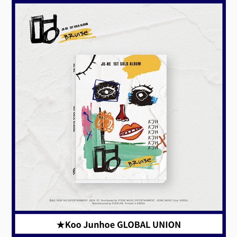 KooJunhoeGlobal's tweet photo. #Ktown4u x Koo Junhoe Global Union

PRE-ORDER JU-NE 1ST SOLO [멍] 'BRUISE' using our fanclub discounted link!

👉🏼https://t.co/bRllUOxCWa

#JU_NE #구준회 #JU_NE_1ST_SOLO
@JUNE_GOZARU_JP https://t.co/kHvMRy5Mei