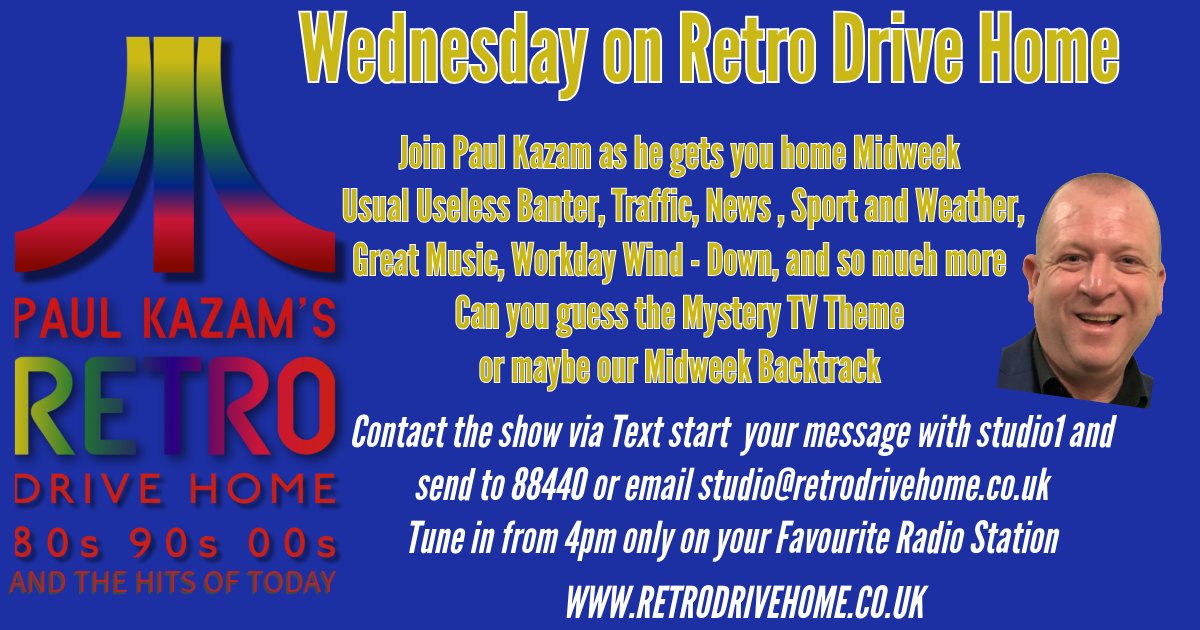 Paul Kazam's Retro Drive Home tweet media