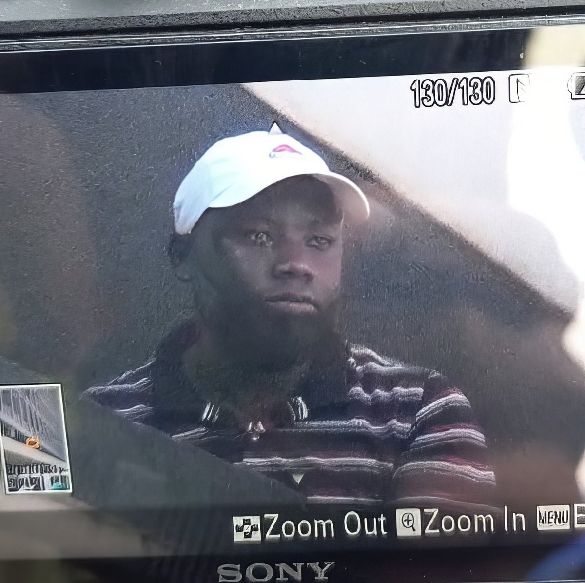 By the way today’s cameras are very powerful.  Which is this model of Sony camera that captured this sniper who was killing protesters? Resolution?