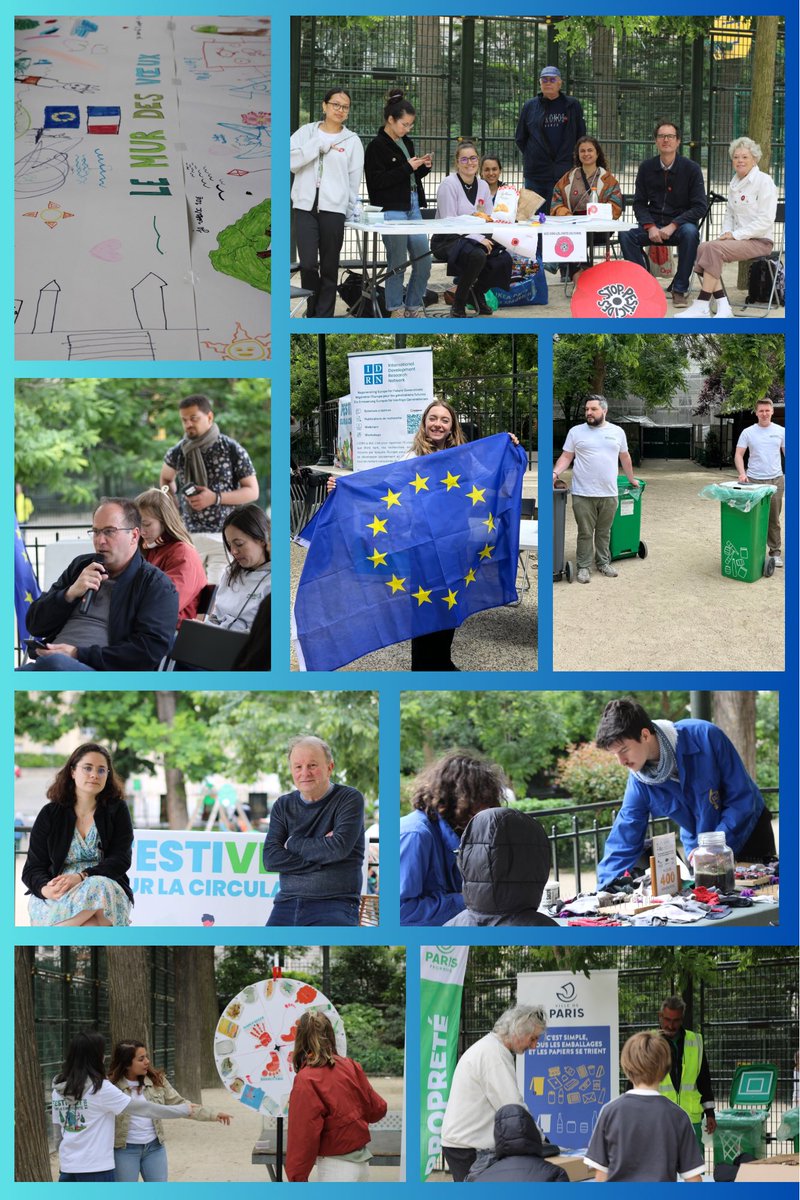 idrn_eu's tweet photo. Festivert Édition 2 is a wrap ! ✅⭐️

Thank you to our partners, volunteers and speakers for helping make Festivert a success! 💪🌱

See you all in 2025 🥳
@mairie18paris @coquelicots_ain @euenergyweek https://t.co/eKMvs41Lbk