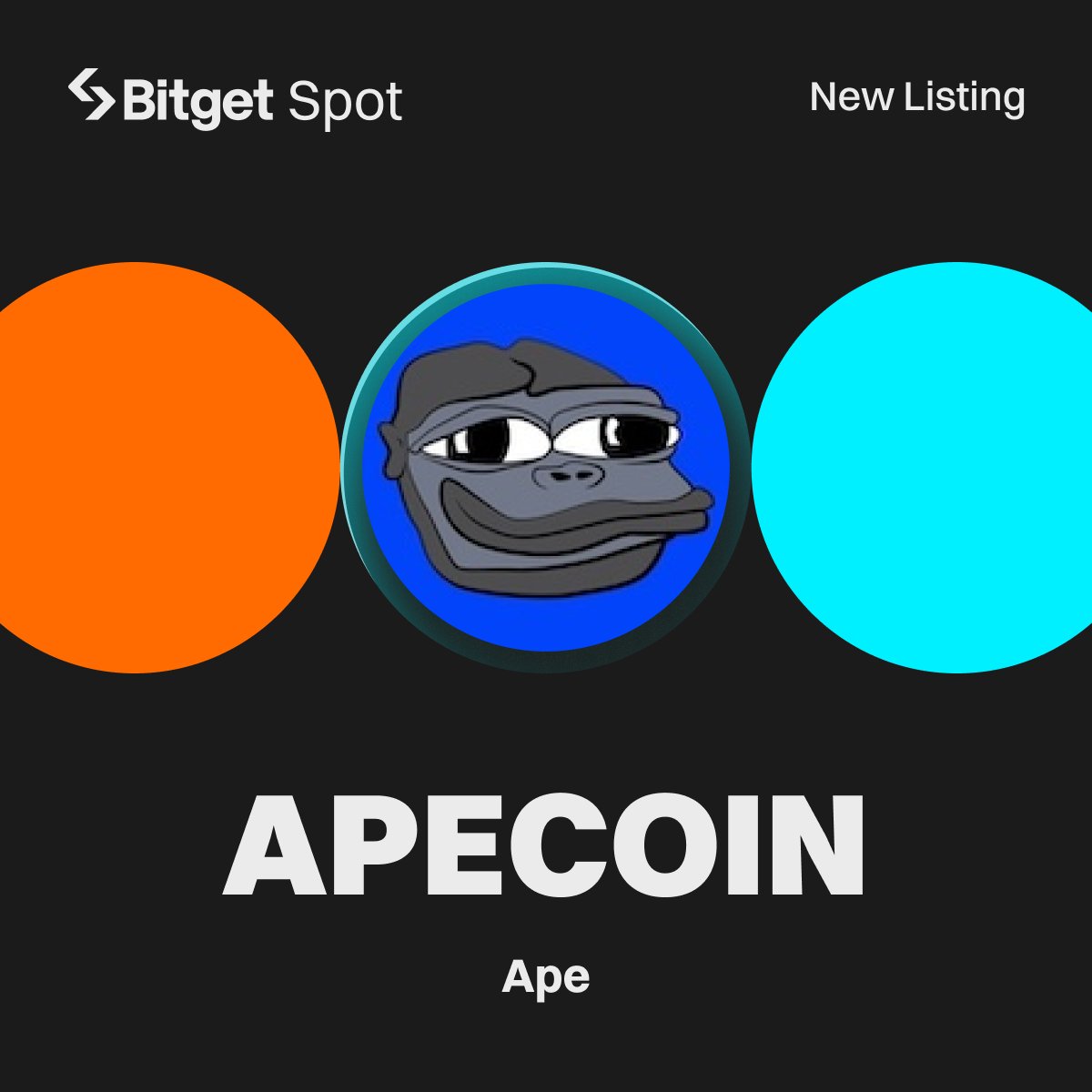 New Listing - #APECOIN  <a href="/Ape_Coin_Erc20/">Ape</a>

#Bitget will list APECOIN/USDT in Innovation and Meme Zone. #APECOINlistBitget

🔹Deposit: Opened
🔹Trading starts: June 27, 11:00 AM (UTC)

More details: bitget.com/en/support/art…