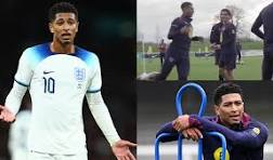 Tee_Zee_zw's tweet photo. Jude Bellingham: where the English media's expectations exceed his actual talent 🤣. He's got potential, but Ballon d'Or? 🤦Ego's writing checks his skills can't cash! #TapInMerchant #BellinghamRealityCheck #HypeTrainDerailed #Euros #REJECTFİNANCEBILLKENYA2024 https://t.co/OzlqNcY7wX