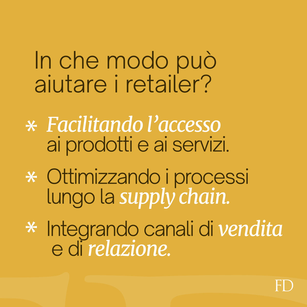 L’evoluzione del #retail? 
Passa anche dall’#InternetOfThings secondo uno studio del <a href="/polimi/">Politecnico di Milano</a> per #Federdistribuzione. 
Una serie di soluzioni che sfruttano il web, consentendo alle aziende di soddisfare le esigenze dei consumatori grazie a dati raccolti sul cloud.